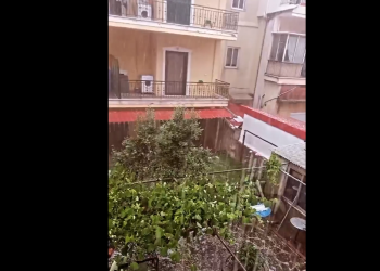 Σφοδρή χαλαζόπτωση στα Ιωάννινα
