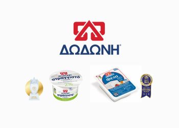 Crystal Taste Award και Χρυσά Αστέρια για αγαπημένα προϊόντα ΔΩΔΩΝΗ