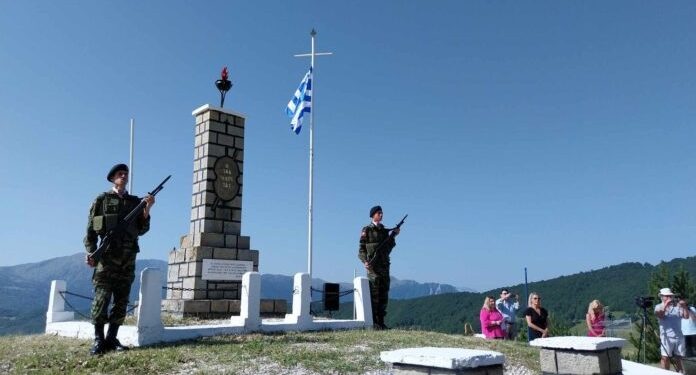 Φούρκα Κόνιτσας: Τιμήθηκαν στη Φούρκα οι ηρωίδες Γυναίκες της Πίνδου, οι αξιωματικοί Κων/νος Δαβάκης, Αλέξανδρος Διάκος και όλοι οι ήρωες του έπους του 1940
