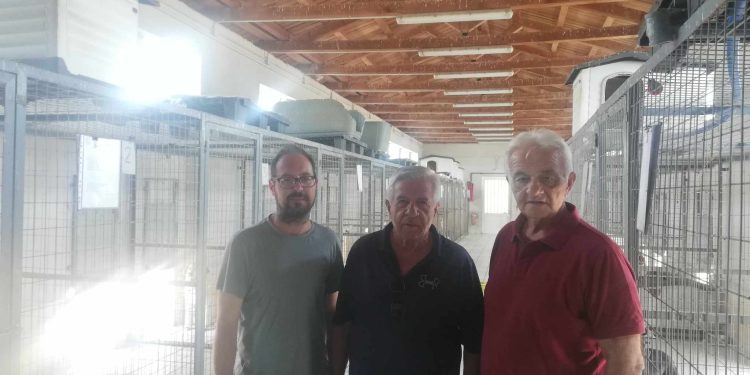 Στο Δημοτικό Κυνοκομείο Ιωαννίνων ο Αντιδήμαρχος Δήμου Πωγωνίου Ν. Γαλίτσης
