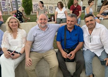 Στη Λιβαδειά του Δήμου Φοινικαίων ο Σπύρος Ριζόπουλος και η Μάγδα Τάτση