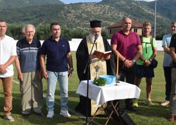 Εγκαινιάστηκε  το ανακαινισμένο Δημοτικό Στάδιο Καναλακίου