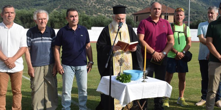 Εγκαινιάστηκε  το ανακαινισμένο Δημοτικό Στάδιο Καναλακίου