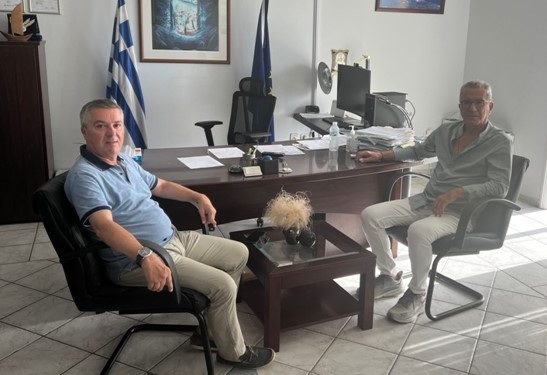 Συνάντηση του Αντιπεριφερειάρχη Π.Ε Πρέβεζας με τον προϊστάμενο ΕΛΓΑ Ηπείρου