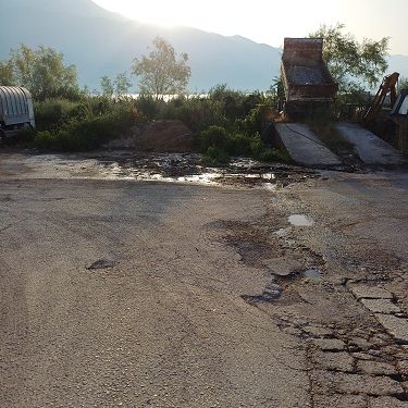 Όλυ Τσουμάνη: Επίσκεψη στο εργοτάξιο και συζήτηση με τους εργαζόμενους για την ετοιμότητα της πολιτικής προστασίας