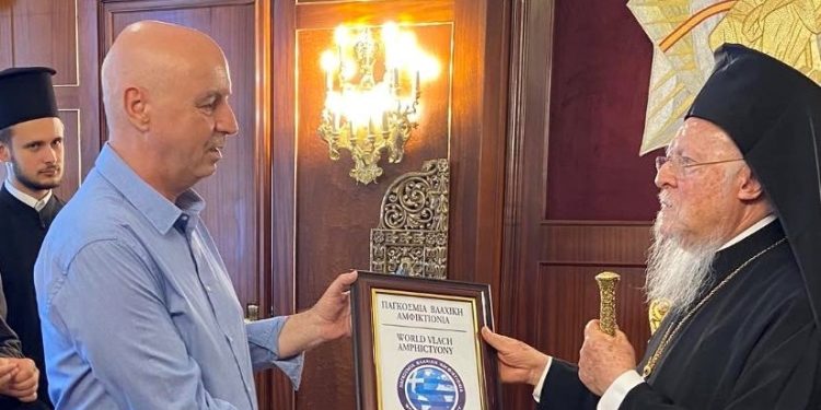 Συνάντηση Μ. Μαγειρία με τον Οικουμενικό Πατριάρχη κ.κ. Βαρθολομαίο στο Φανάρι