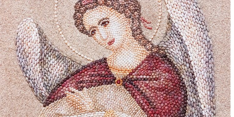 Έκθεση εικαστικών δημιουργιών και ψηφιδωτών από κοχύλια και φυσικά υλικά του Ε. Τσώλη