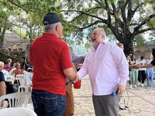 Στη Σκλίβανη Ιωαννίνων ο Σπύρος Ριζόπουλος