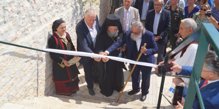 Εγκαινιάστηκε ο «Ναός Πολιτιστικής Κληρονομιάς » στην Καρίτσα