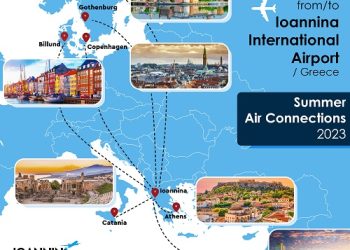 Διεθνές Αεροδρόμιο Ιωαννίνων : Οι καλοκαιρινές αεροπορικές συνδέσεις για το 2023