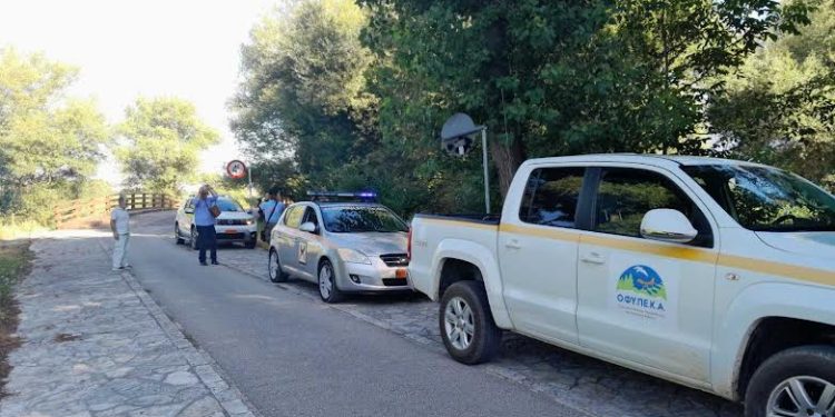 Κοινές περιπολίες για την προστασία της λίμνης