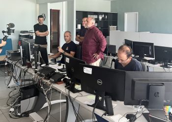 Έκτακτη επίσκεψη στην Πυροσβεστική και σε ομάδες περιπολίας από τον Σπ. Ριζόπουλο