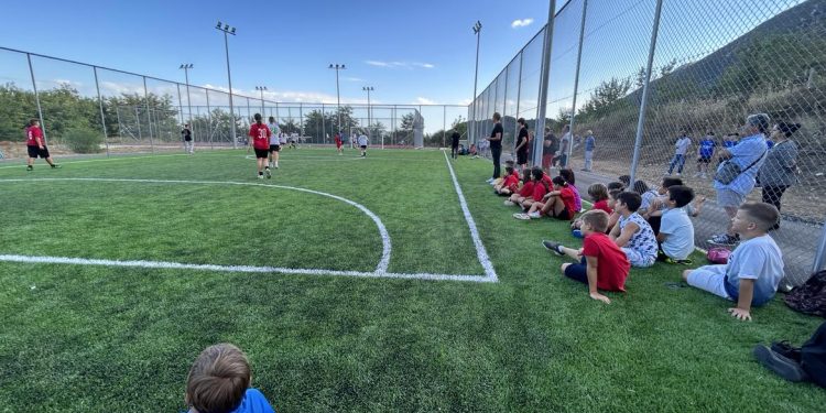 Εγκαίνια με τουρνουά ποδοσφαίρου και τένις στα νέα δημοτικά γήπεδα της Ροδαυγής