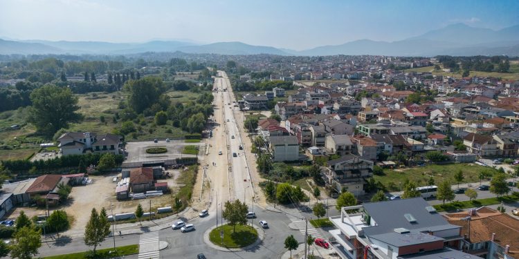Σε πλήρη εξέλιξη οι εργασίες για τον μεγάλο δακτύλιο της πόλης