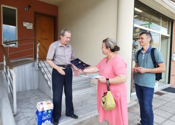 Ιωάννινα_2023: Περιοδεία στα Καρδαμίτσια και στη λεωφ. Γράμμου και επίσκεψη στο Εργοτάξιο του Δήμου