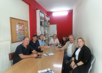 Ιωάννινα_2023: Συνάντηση με τη διοίκηση του συλλόγου Εργαζομένων Ο.Τ.Α. Νομού Ιωαννίνων