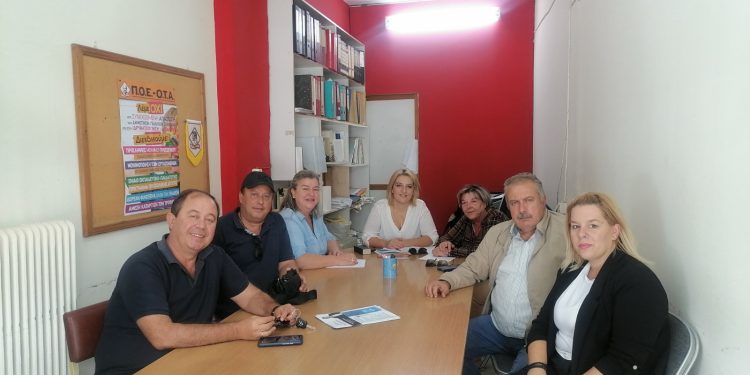 Ιωάννινα_2023: Συνάντηση με τη διοίκηση του συλλόγου Εργαζομένων Ο.Τ.Α. Νομού Ιωαννίνων