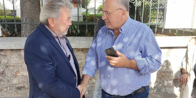 Υπηρεσίες του Δήμου επισκέφθηκε ο Νίκος Γκόντας