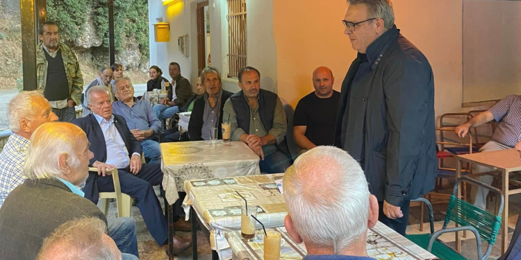 “Μαζί για τον Πολίτη”: Περιοδεία στα Μελιανά, στο Πολυστάφυλο και στον Άσσο