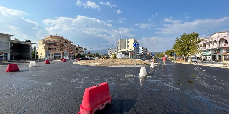 Άρτα: Προς ολοκλήρωση ο νέος κόμβος στο ύψος της Ελευθερίου Βενιζέλου