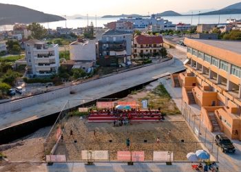 Εγκαίνια του νέου γηπέδου beach volley