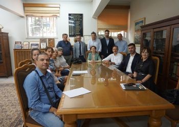 Συνάντηση με την προσωρινή πρόεδρο του συλλόγου δικαστικών υπαλλήλων Ιωαννίνων