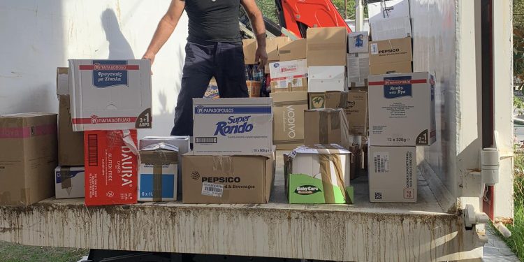 Συγκέντρωση και αποστολή ανθρωπιστικής βοήθειας προς τους πλημμυροπαθείς της Θεσσαλίας από τον Δήμο Ηγουμενίτσας