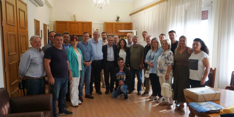 «Ενότητα Πολιτών Νέα Γιάννενα»: Επίσκεψη στον Περιφερειάρχη Ηπείρου