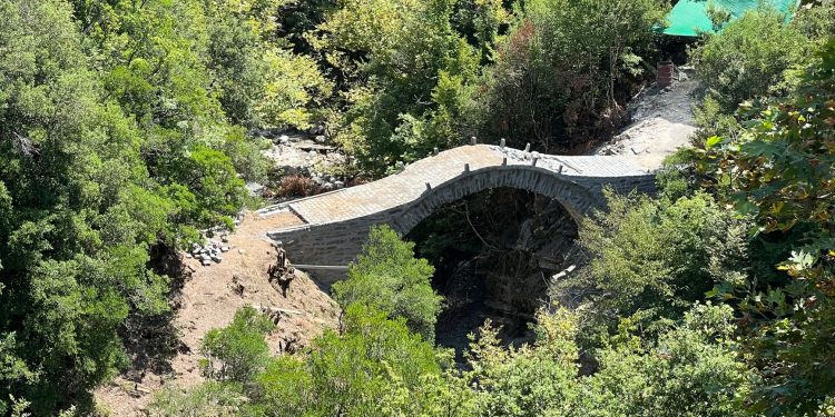 Διασώθηκε η ιστορική γέφυρα της Μεγαλόχαρης ‘Αρτας
