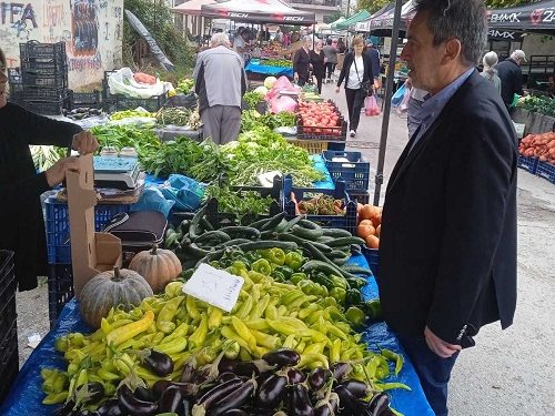 Στη Λαϊκή Σεισμοπλήκτων ο Δήμαρχος- Συναντήσεις στην Αστυνομία