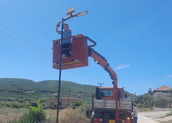Πιλοτική εγκατάσταση ηλιακών φωτιστικών οδοφωτισμού στον Δήμο Πάργας