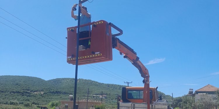 Πιλοτική εγκατάσταση ηλιακών φωτιστικών οδοφωτισμού στον Δήμο Πάργας