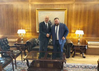 Συνάντηση Βουλευτή Ν. Πρέβεζας Σπ. Κυριάκη με τον υπουργο ΥΠ.ΕΘ.Α. Ν. Δένδια