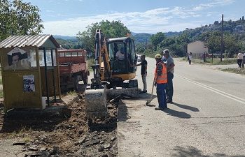 Ξεκίνησε το έργο βελτίωσης του δρόμου στο Κουτσελιό