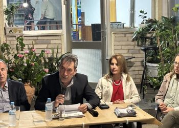 Συναντήσεις και ομιλία του Δ. Παπαγεωργίου στην Πεδινή