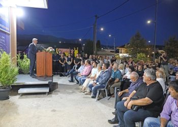 «Έντιμη Πολιτεία» Μιχάλης Πλιάκος: Eγκαίνεια εκλογικού κέντρου