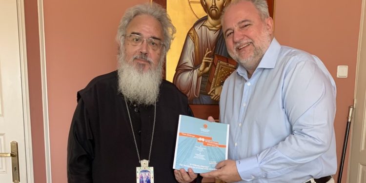 Συνάντηση Ριζόπουλου – Μητροπολίτη Χρυσόστομου για αξιοποίηση Εκκλησιαστικής ακίνητης περιουσίας