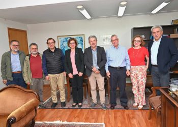 Συνάντηση Γιάννη Στέφου με τις πρυτανικές αρχές του Πανεπιστημίου Ιωαννίνων