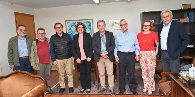 Συνάντηση Γιάννη Στέφου με τις πρυτανικές αρχές του Πανεπιστημίου Ιωαννίνων