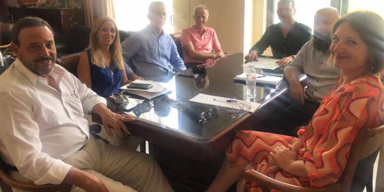 Συνάντηση Χρ. Ντακαλέτση με τους μελετητές του Τοπικού Πολεοδομικού Σχεδίου του Δήμου Δωδώνης