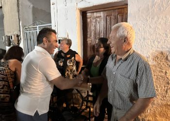 Επίσκεψη σε Αγιά, Ανθούσα, Λιβαδάρι και Αγία Κυριακή από τον Ν. Ζαχαριά και υποψήφιους της παράταξης του