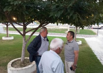 Επίσκεψη στην Κορώνη, Κυψέλη, Κορωνόπουλο και Τζάρα από τον Νίκο Ζαχαριά