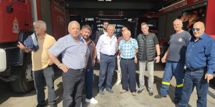 Σε Πυροσβεστική, Δημοτικό Ραδιόφωνο  και Καλούτσιανη ο Νίκος Γκόντας