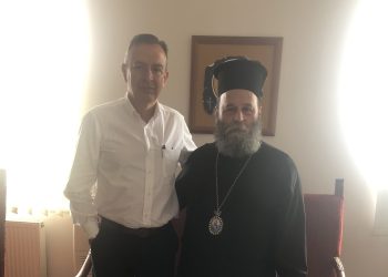 Συνάντηση Θωμά Μπέγκα με τον Μητροπολίτη Ιωαννίνων