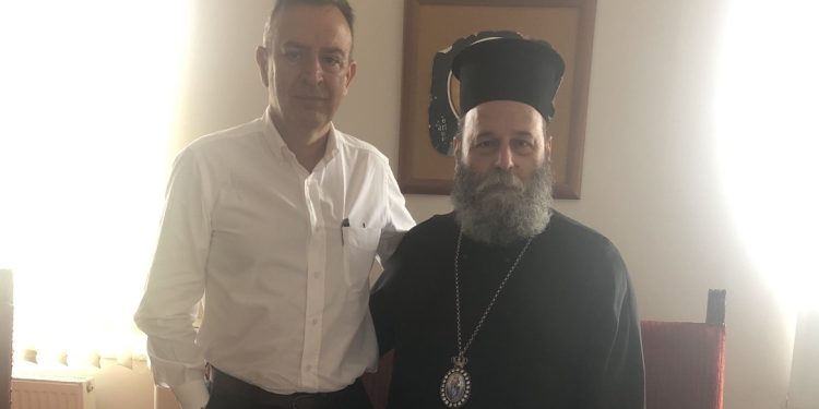 Συνάντηση Θωμά Μπέγκα με τον Μητροπολίτη Ιωαννίνων