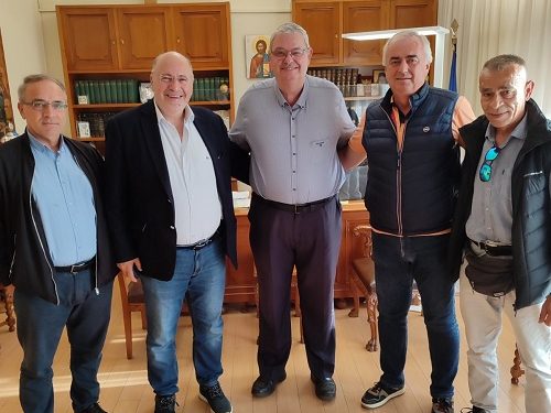 Την Περιφέρεια Ηπείρου επισκέφθηκε ο Νίκος Γκόντας