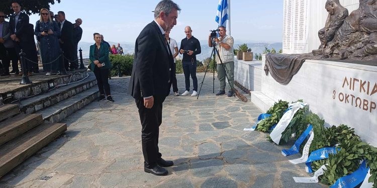 Τιμήθηκε και φέτος το Ολοκαύτωμα των Λιγκιάδων