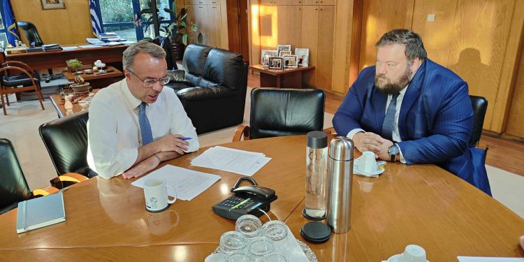 Συνάντηση Σταϊκούρα – Κυριάκη για το Άκτιο – Αμβρακία και το οδικό δίκτυο