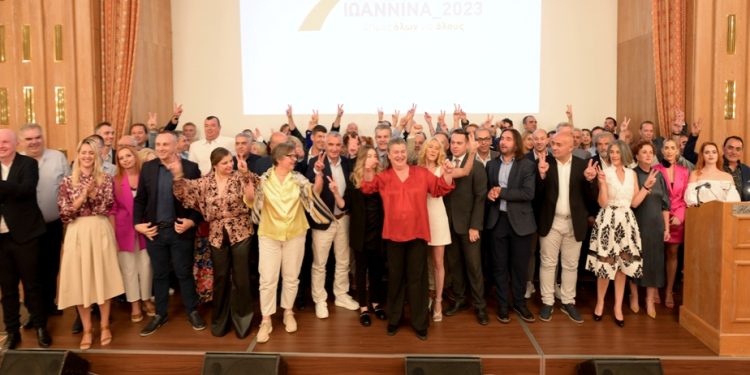 “Ιωάννινα_2023”: Κεντρική προεκλογική συγκέντρωση της παράταξης της Τ. Καλογιάννη