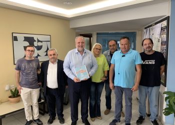 Επίσκεψη στο Τεχνικό Επιμελητήριο Ηπείρου από τον Σπύρο Ριζόπουλο